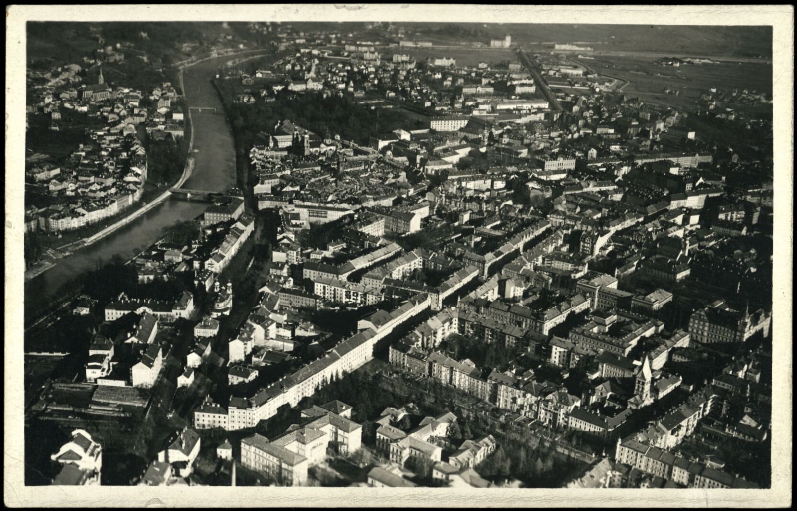 Innsbruck Luftbild 1930