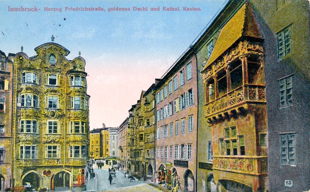 Innsbruck Herzog Friedrich Starße 1915