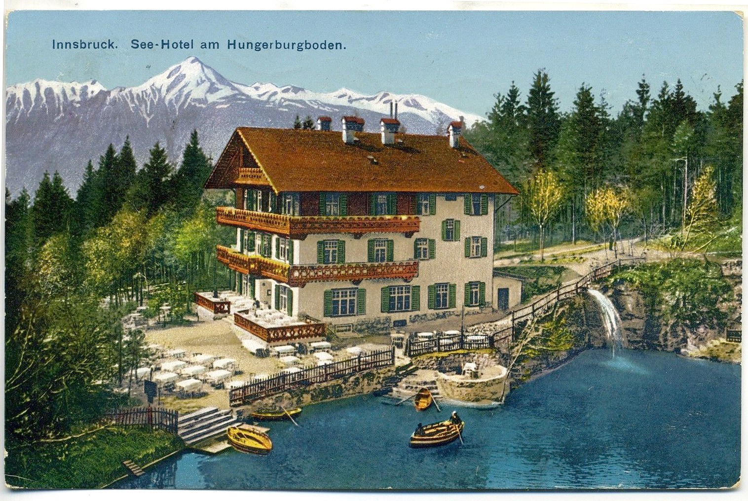 Innsbruck Seehotel um 1910