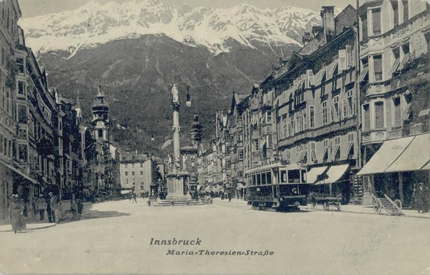 Innsbruck Maria Theresien Straße 1913