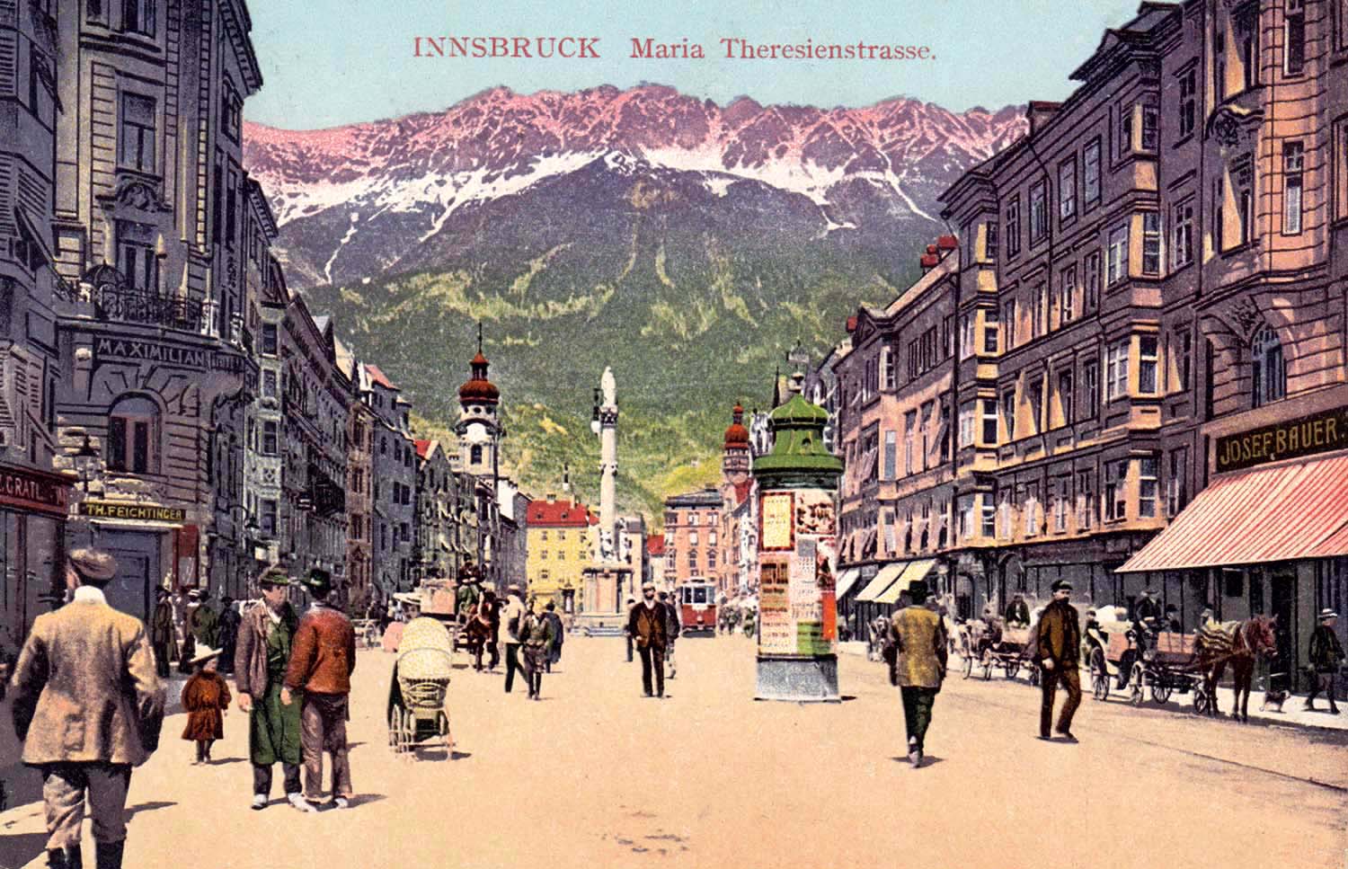 Innsbruck Maria Theresien Straße 1910