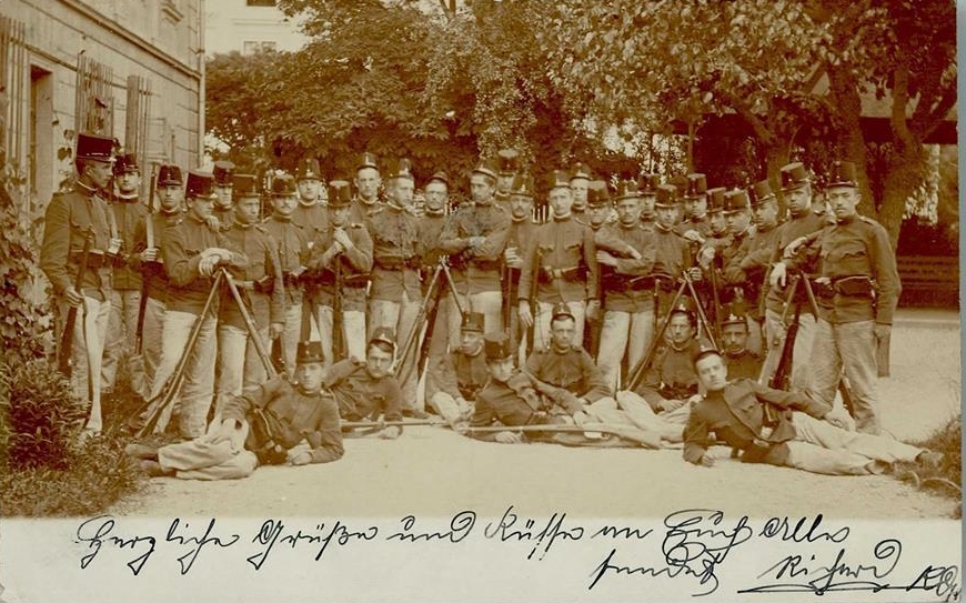 Innsbruck Soldaten 1904