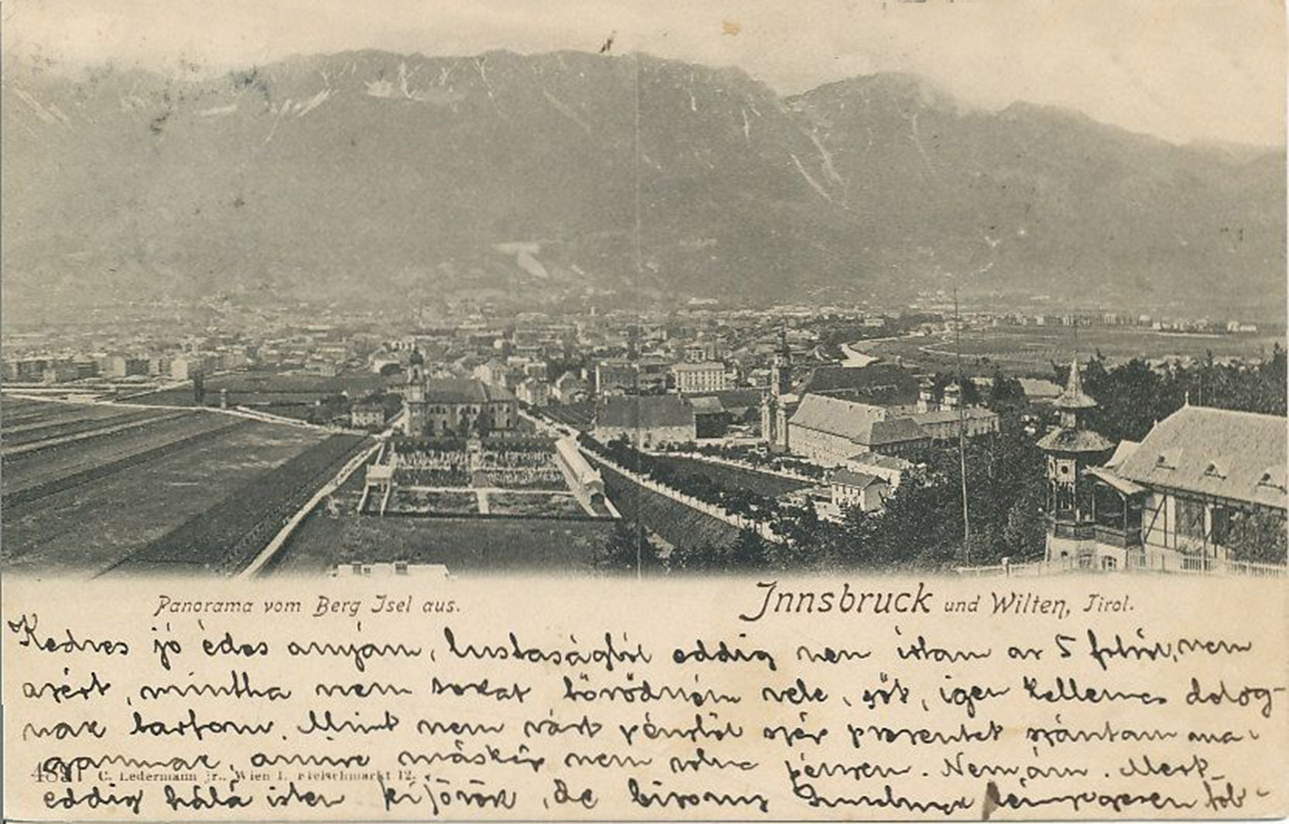 IBK Wilten um 1900