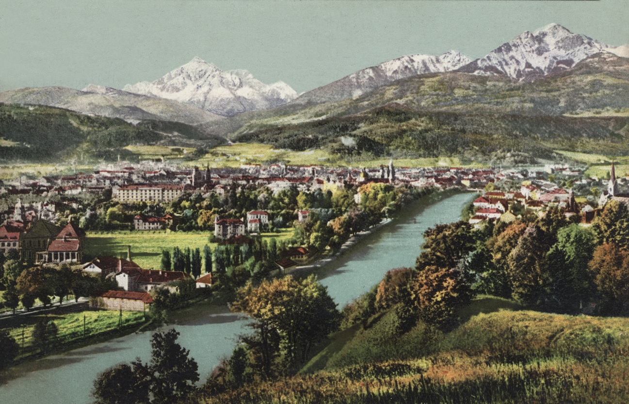 Innsbruck gegen Süden1909