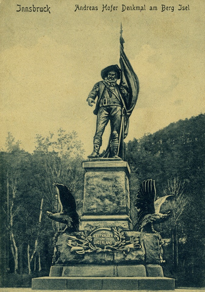 Innsbruck Berg Isel Andreas Hofer Denkmal