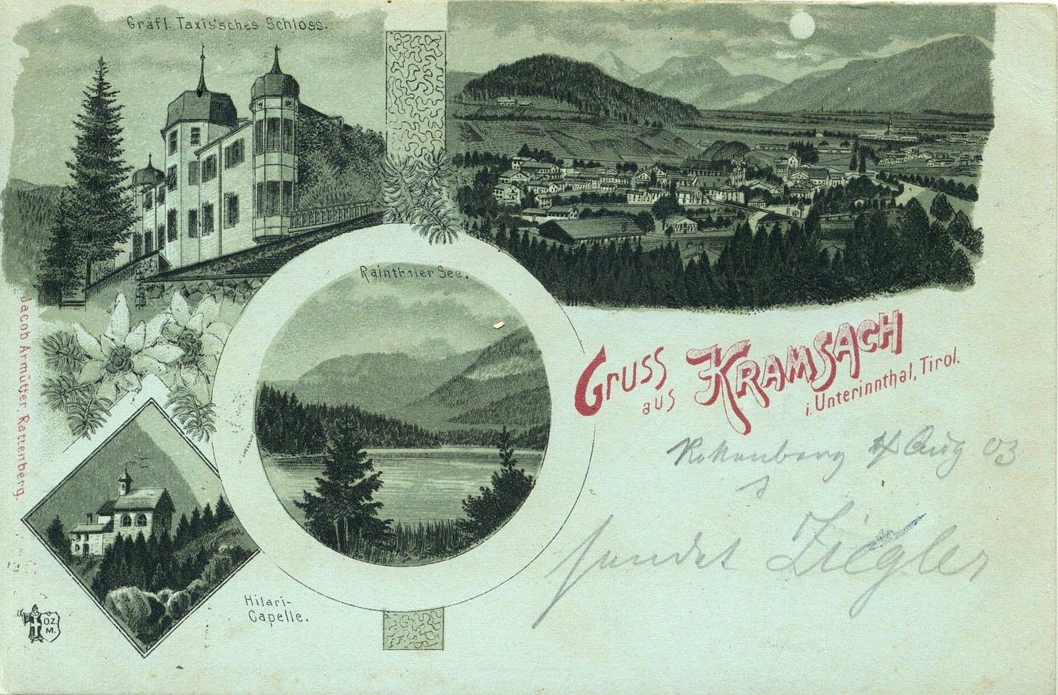 Kramsach Mondscheinlitho 1903