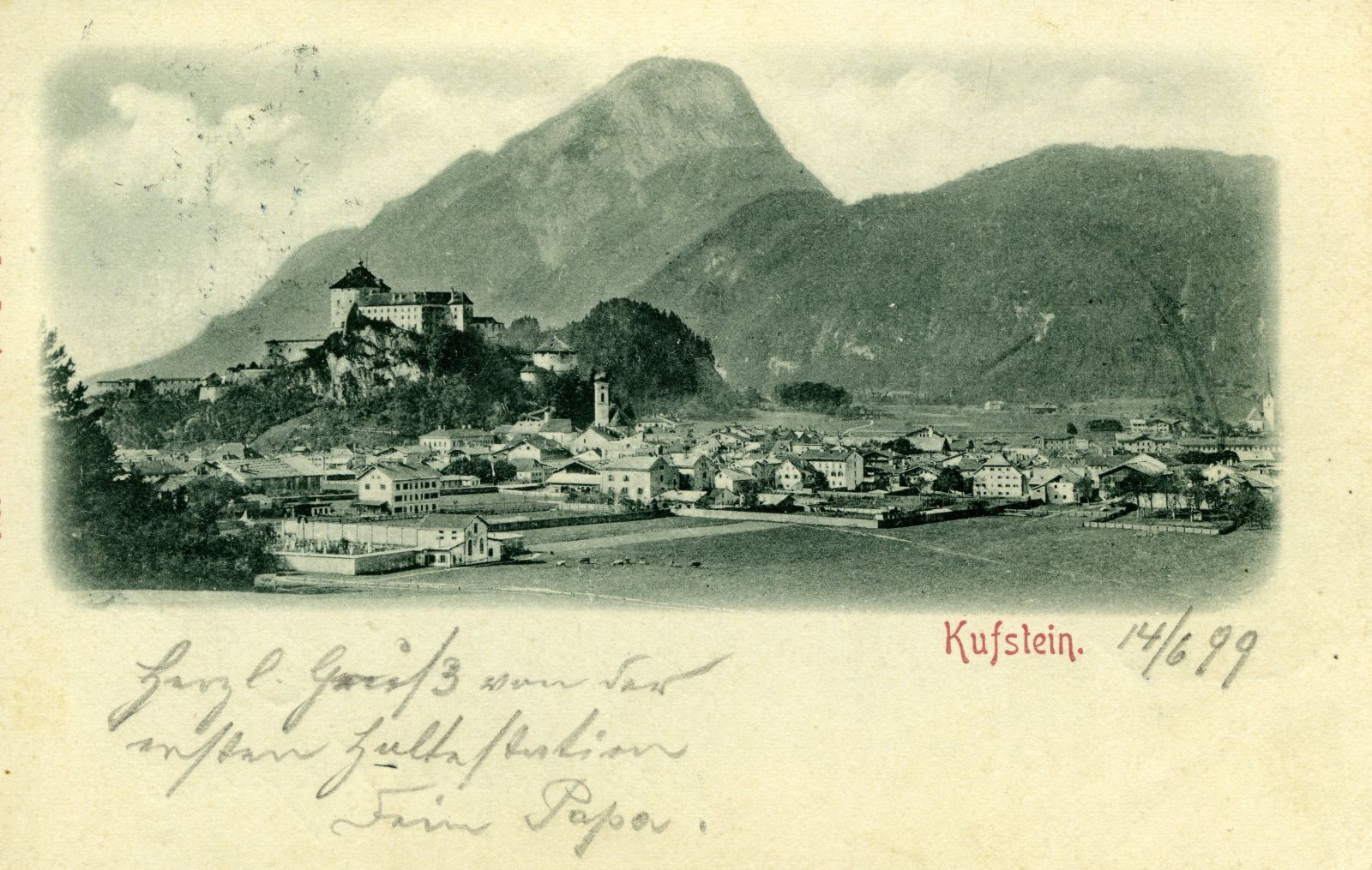 Kufstein Gesamtansicht 1899