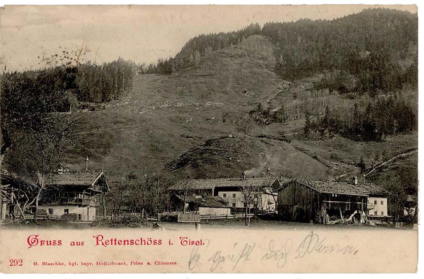 Rettenschöss 1901