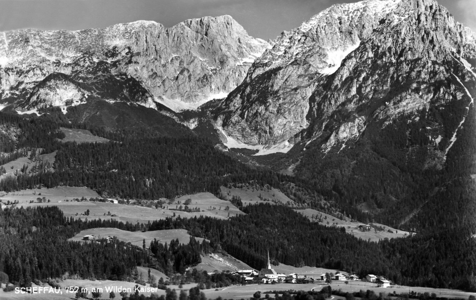 Scheffau Kaisergebirge 1955