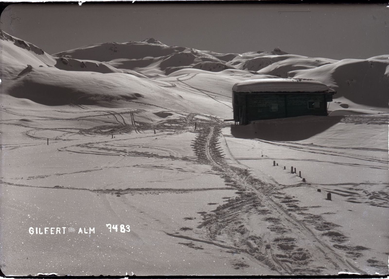 Gilfert Alm, Winter