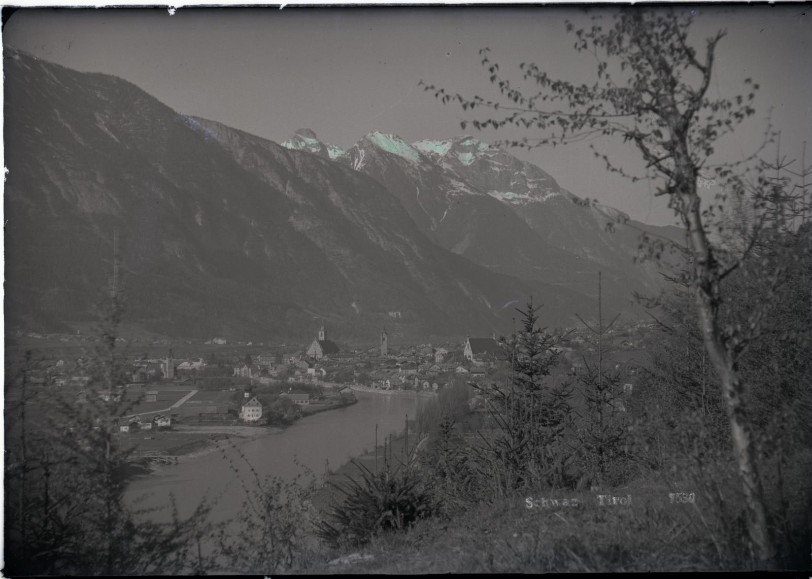 Schwaz, Ansicht von Westen