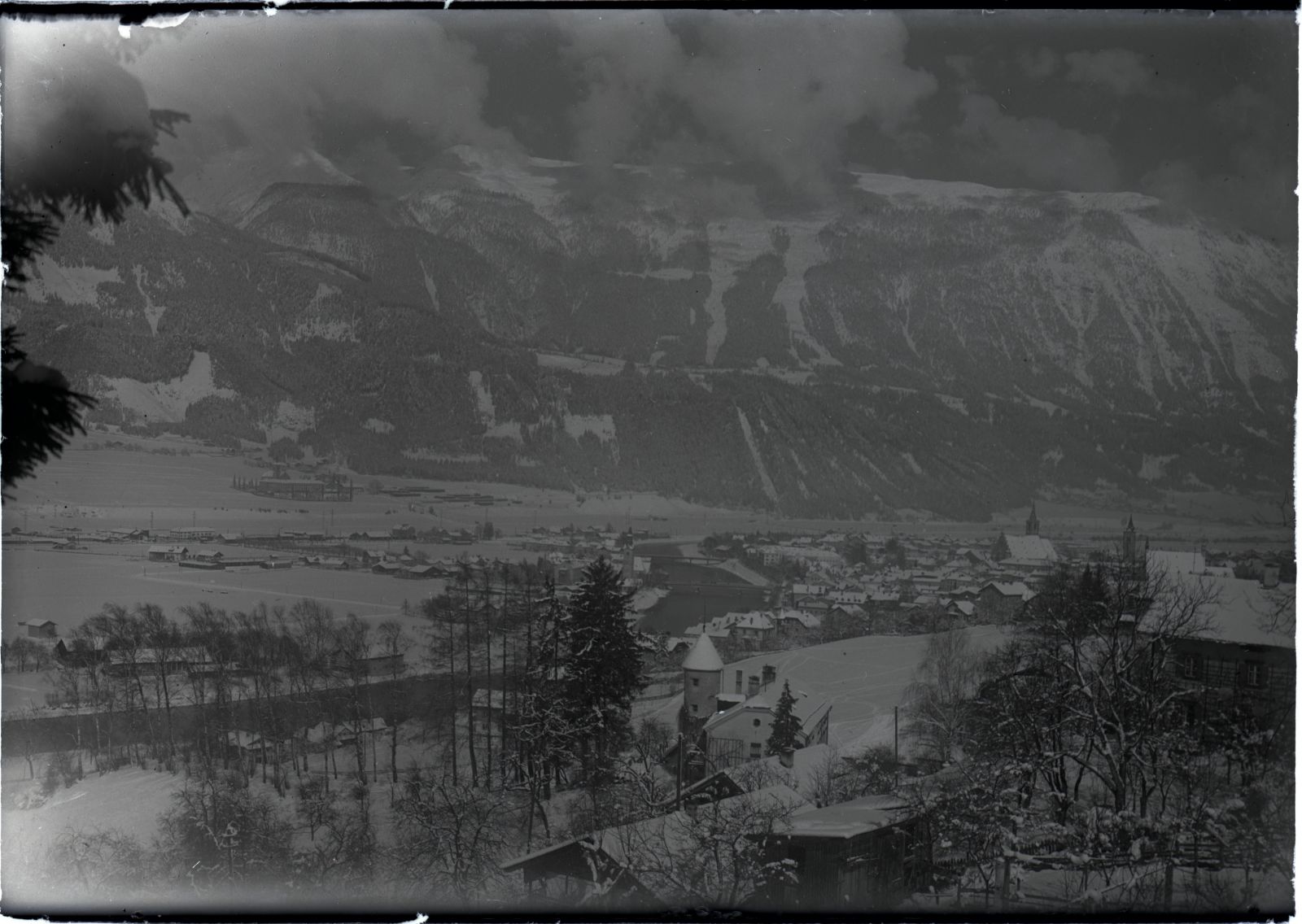 Schwaz, Winteransicht