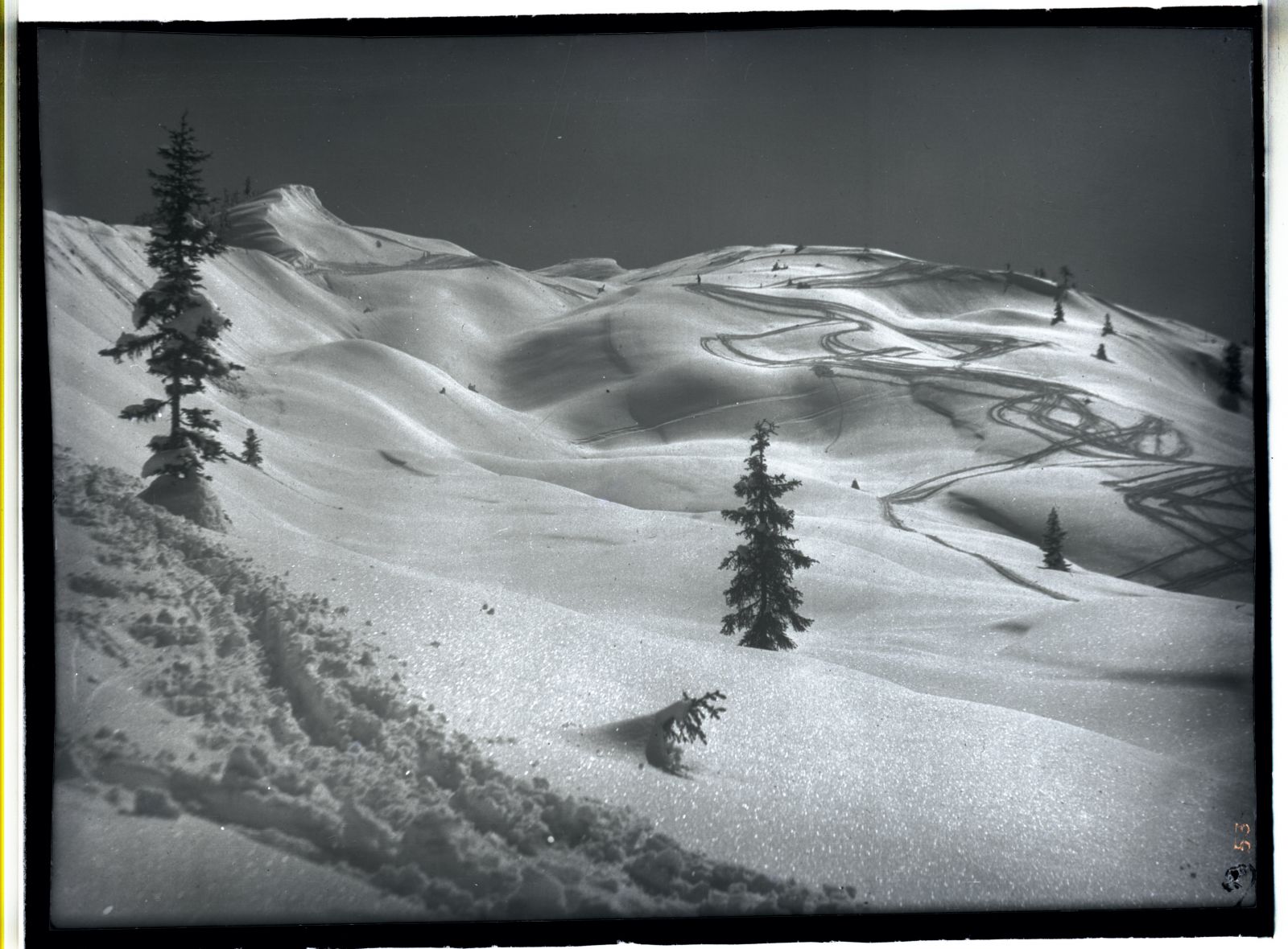 Winter, Blick gegen Gamsstein