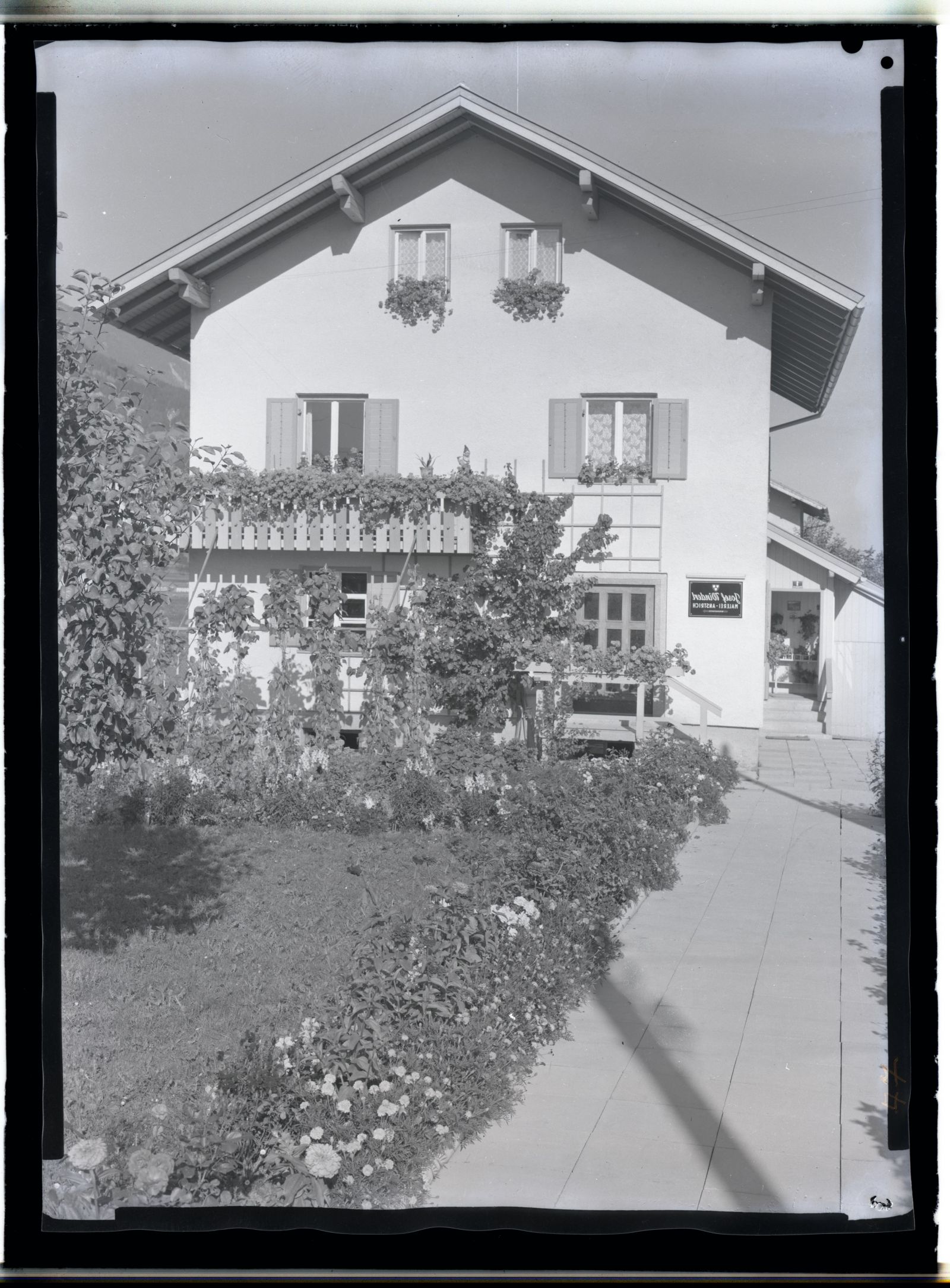 Schwaz, Haus “Winderl”, Josef Winderl Malerei, Lergertporerstrasse 1