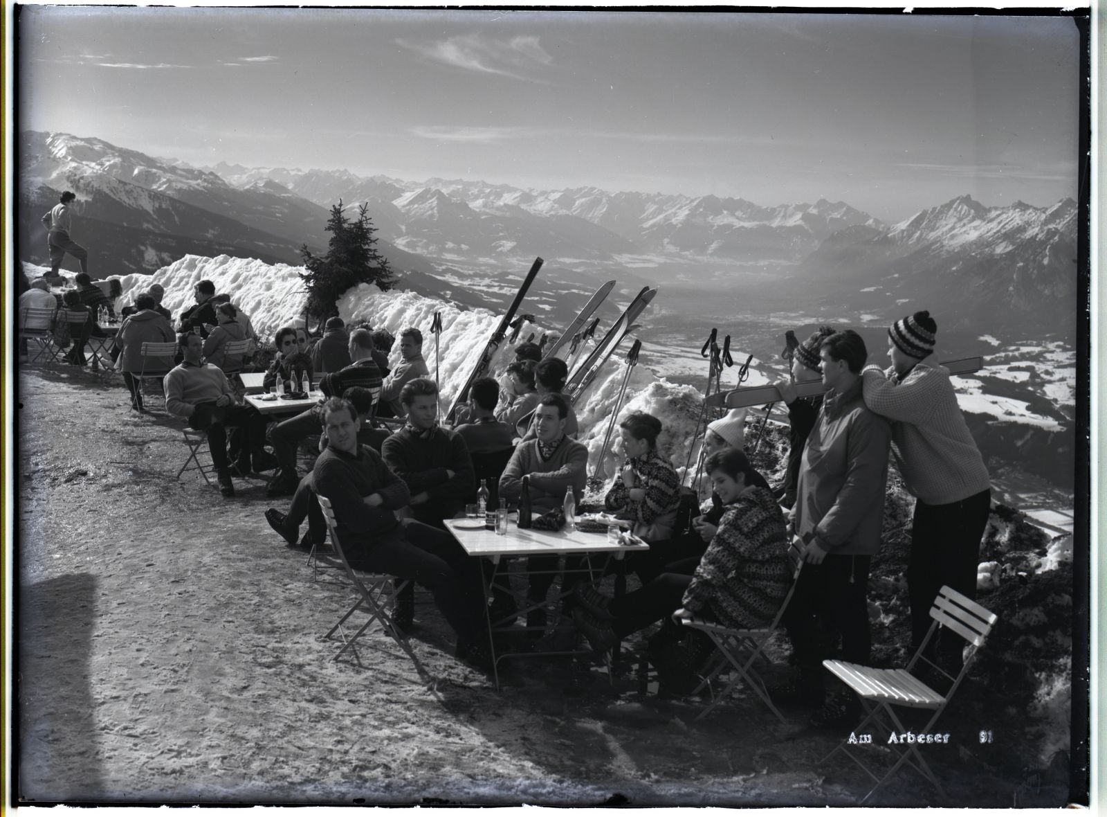 Am Arbeser vor Hecherhütte, Winter