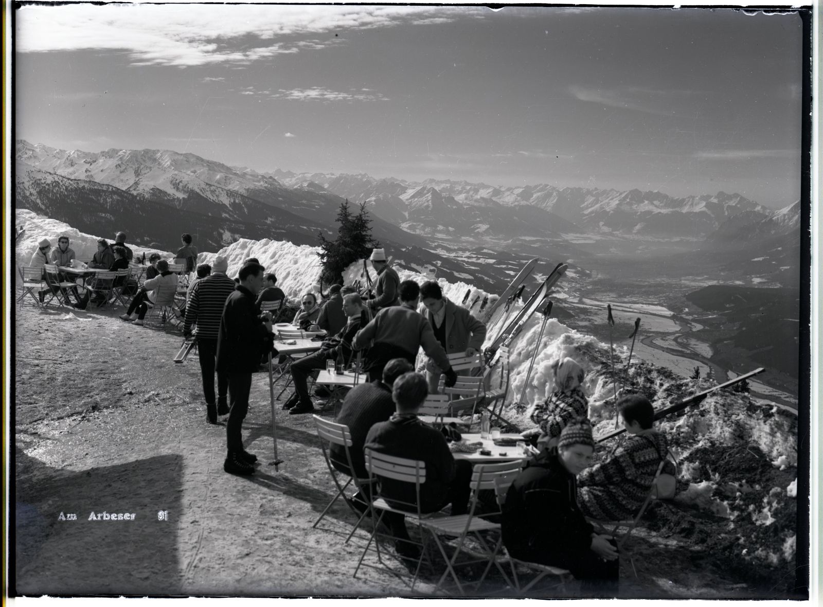 Am Arbeser vor Hecherhütte, Winter