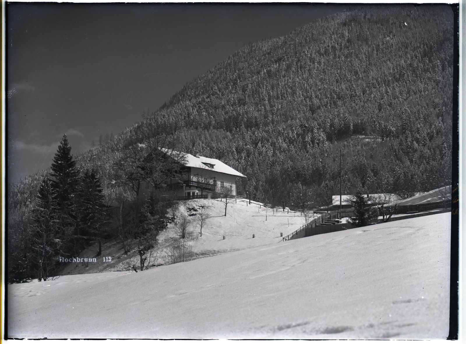 Schwaz, Hochbrunn, Winter