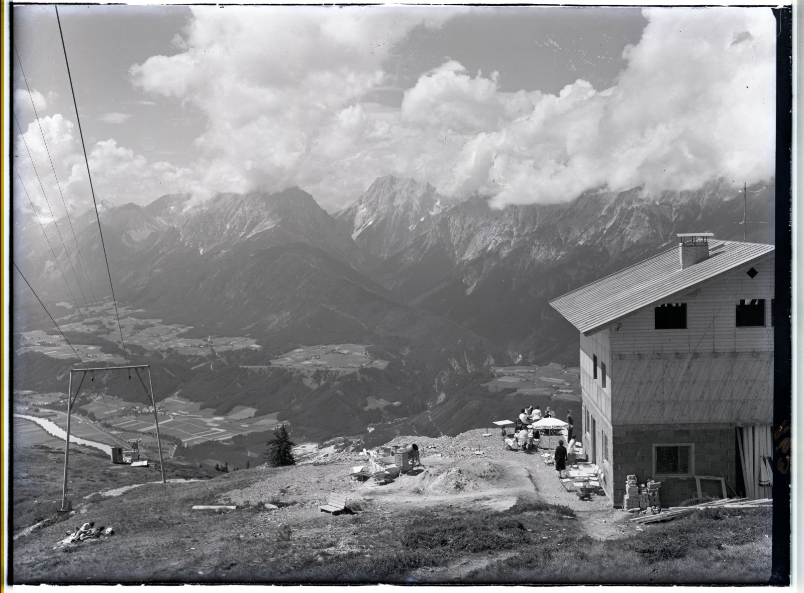 Schwaz, Hecherhaus im Umbau / Ausbau, Sommer