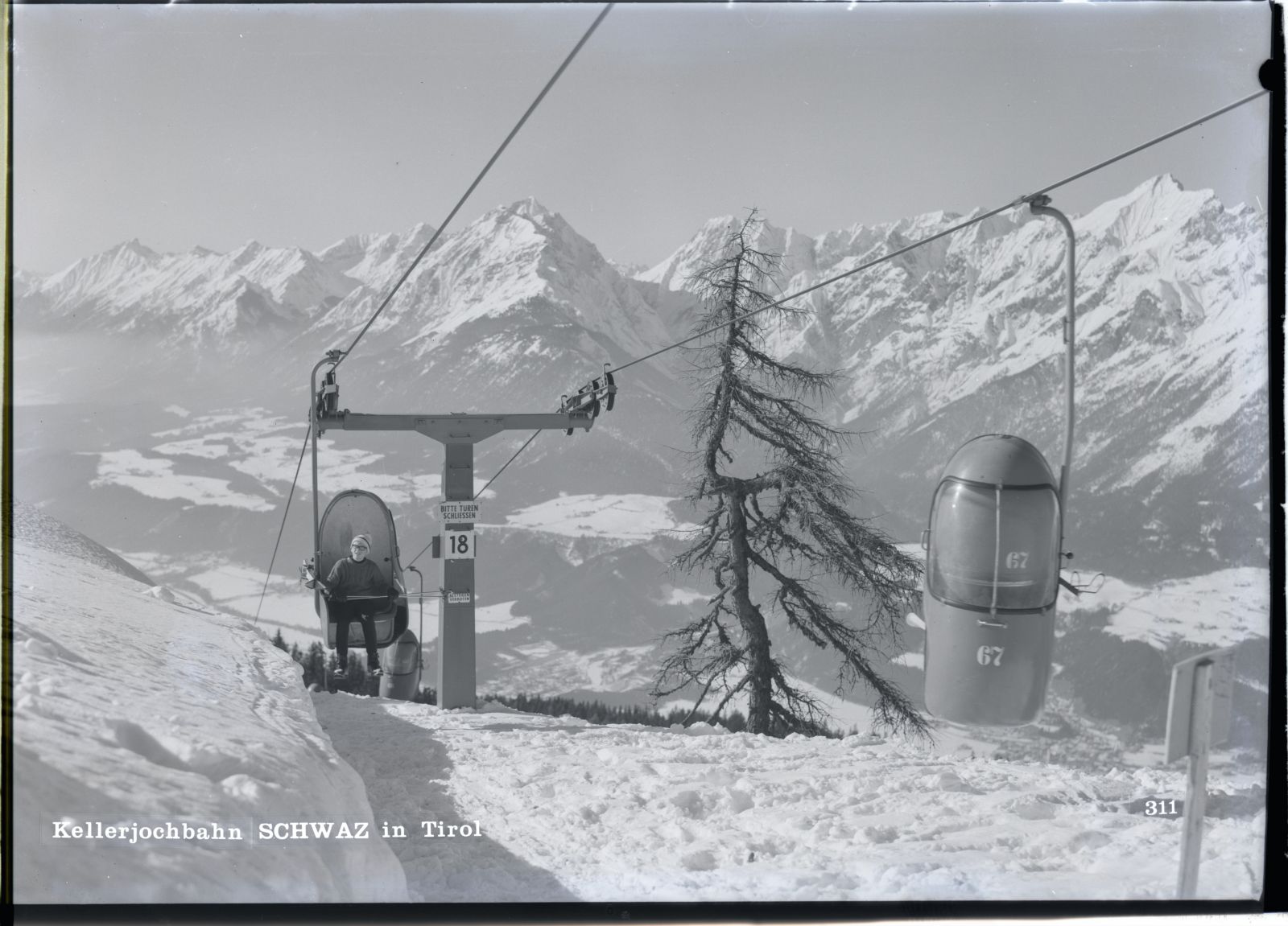 Kellerjochlift, Winter