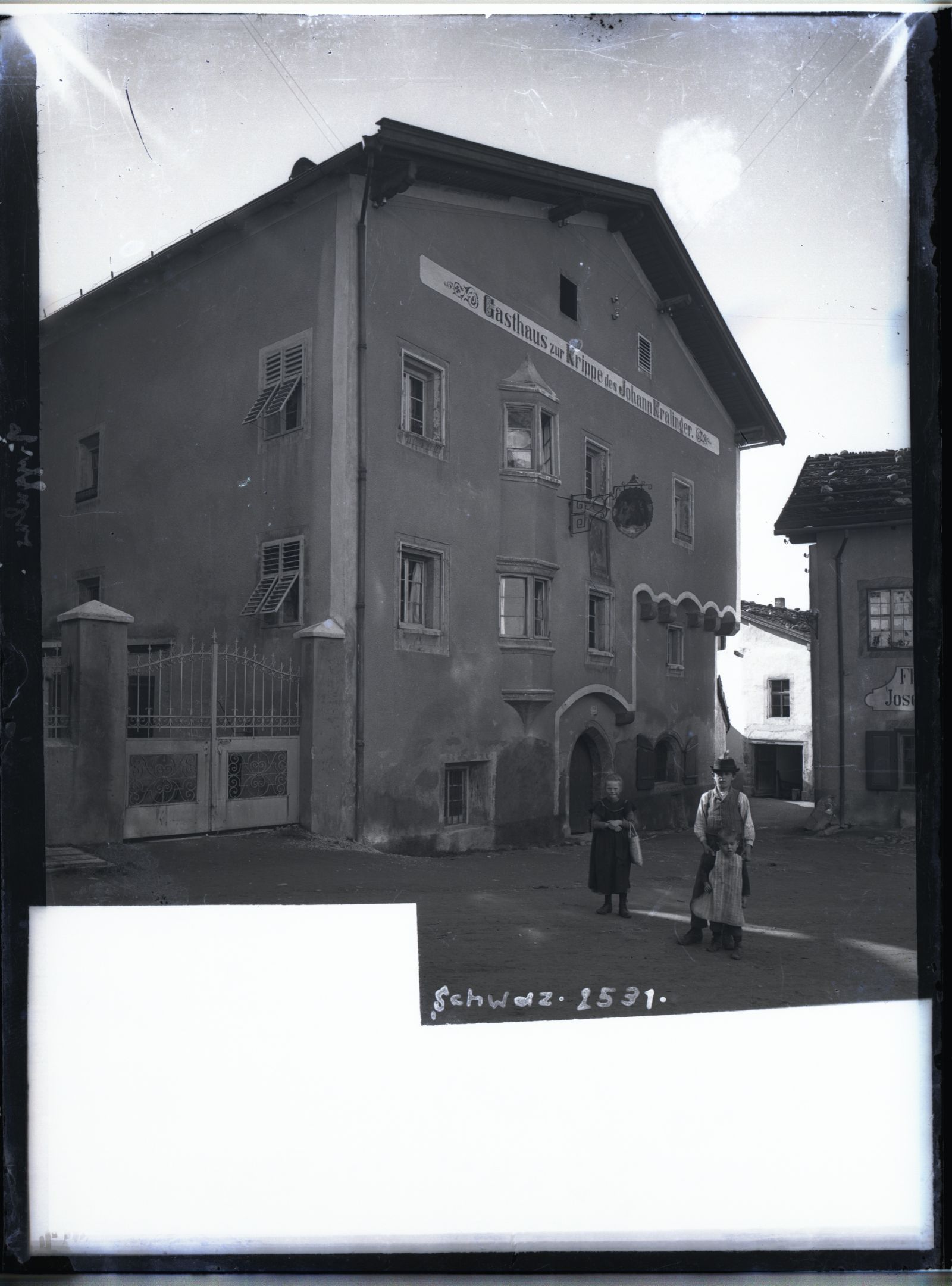 Schwaz, Gasthaus zur Krippe des Johann Kralinger