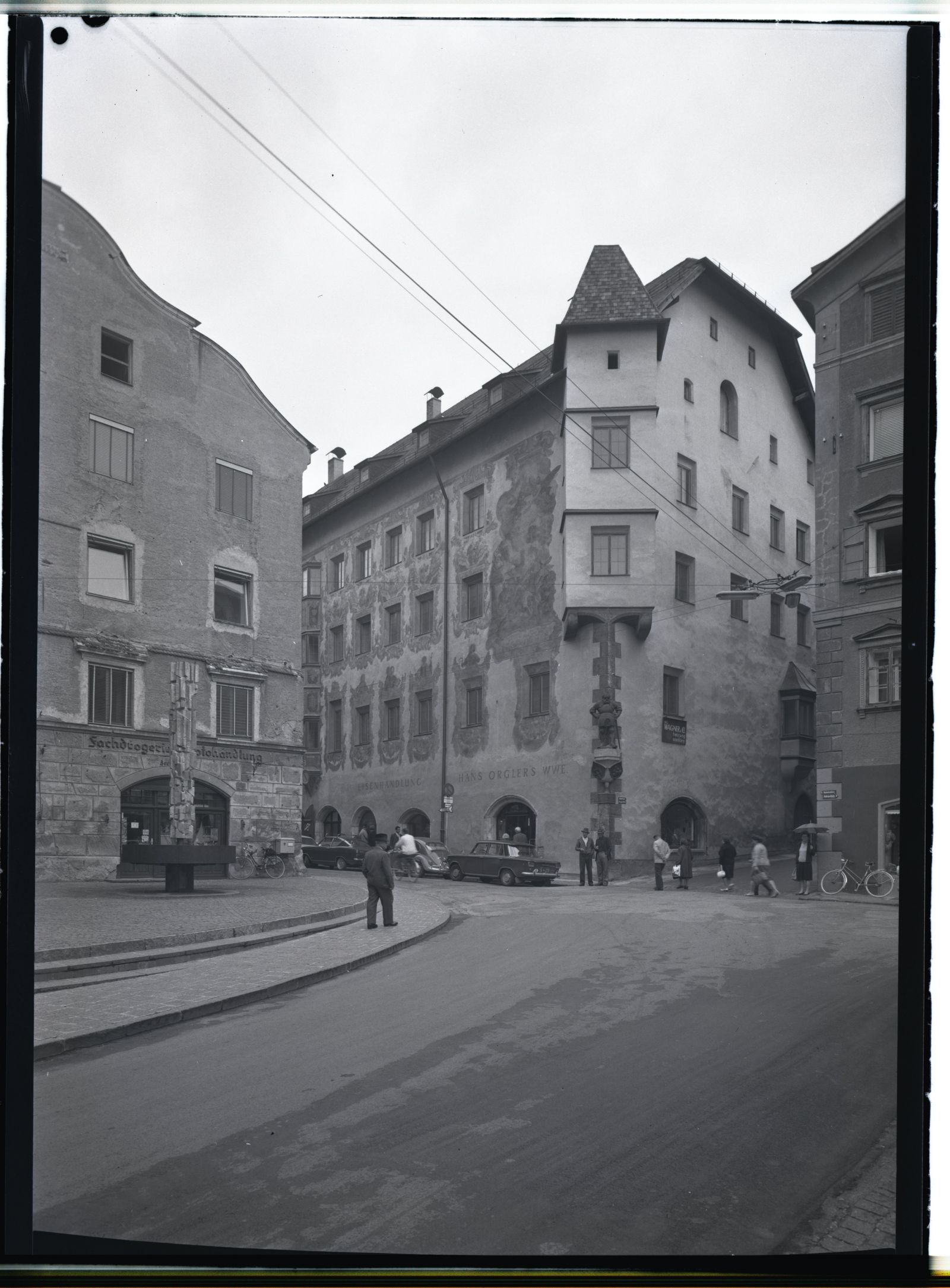Blick zum Rathaus Schwaz