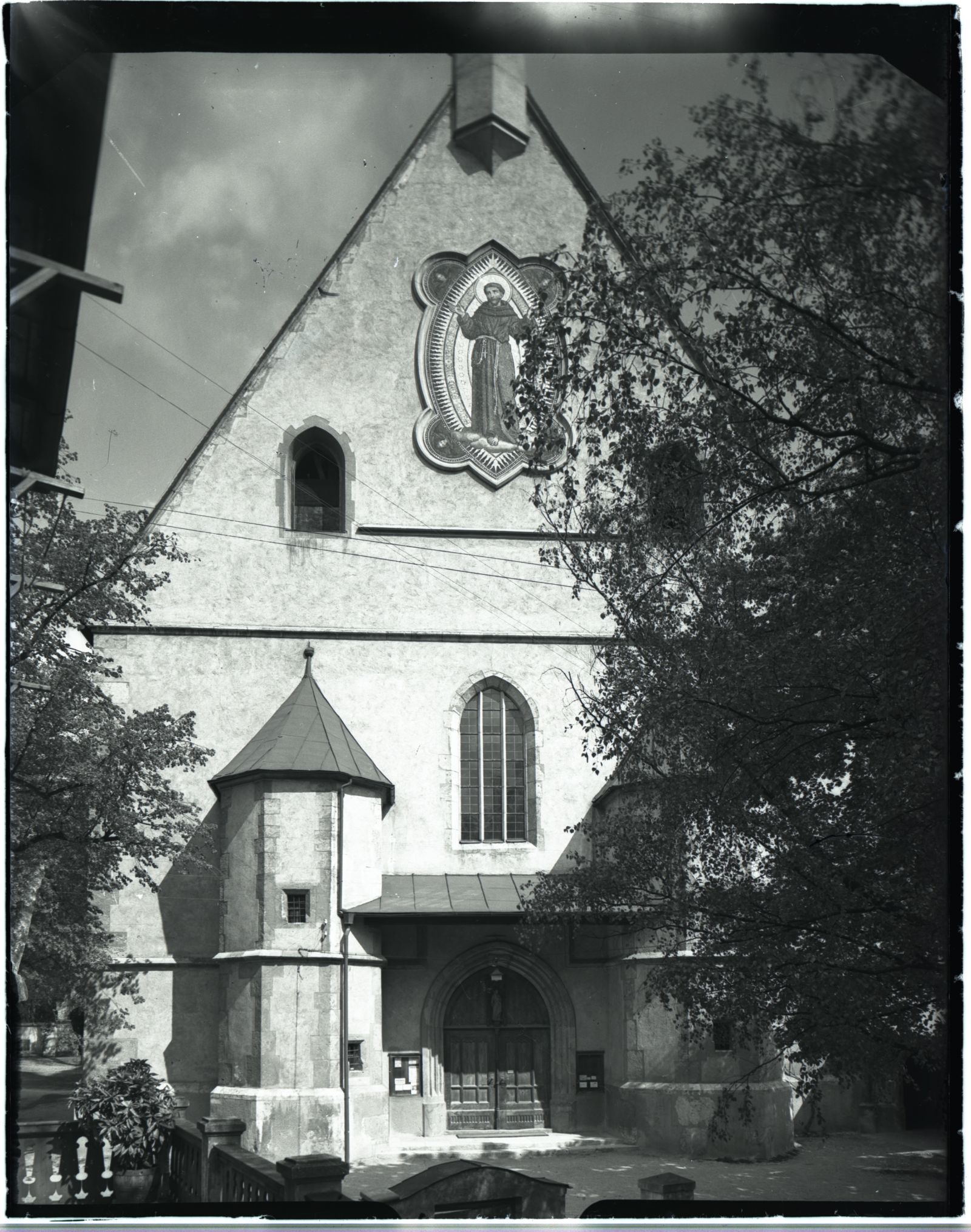 Franziskanerkloster Eingang