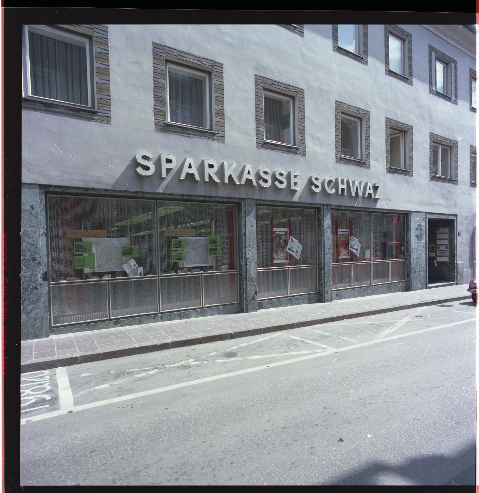 Sparkasse Fassade 1979