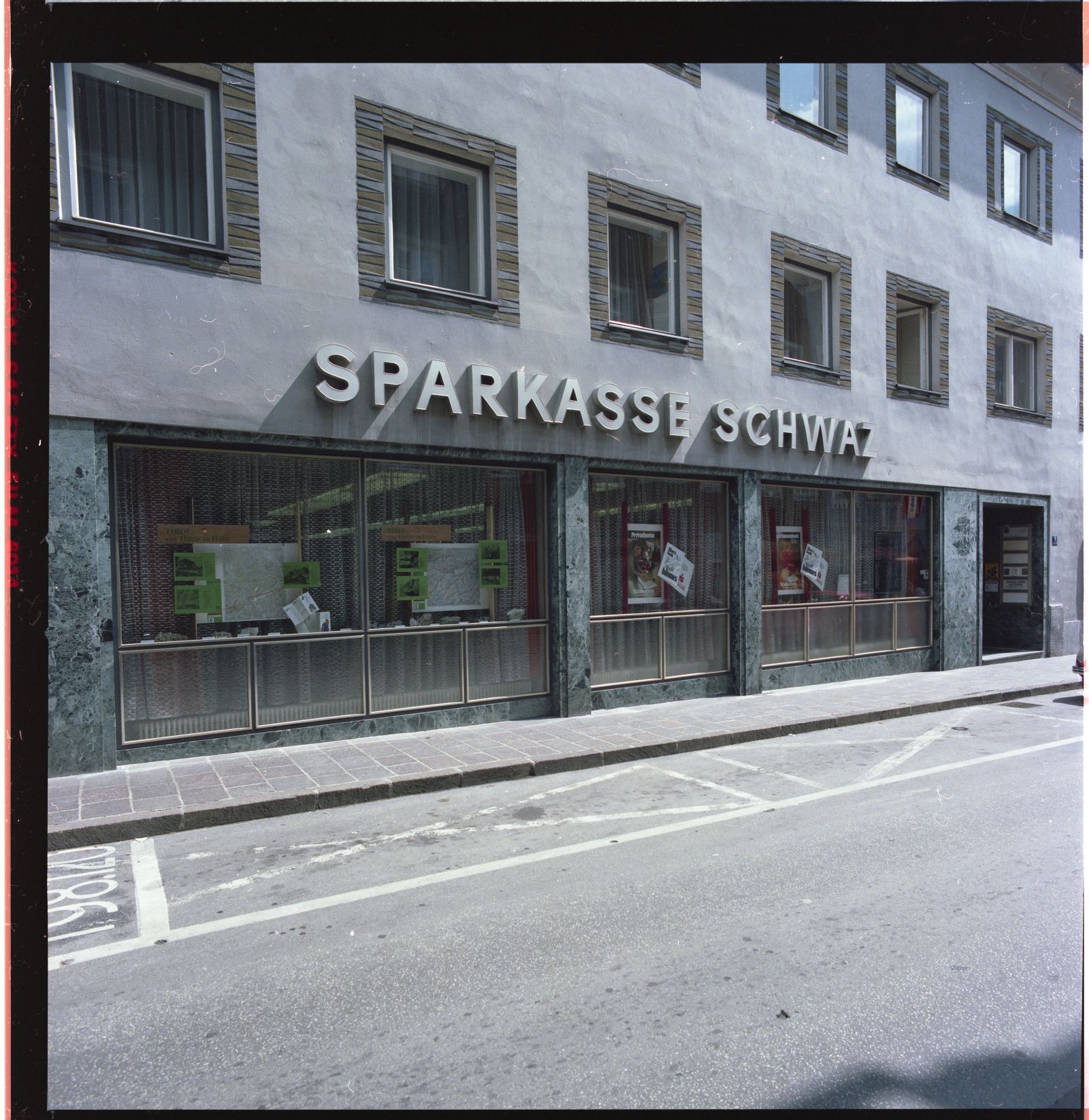 Sparkasse Fassade 1979