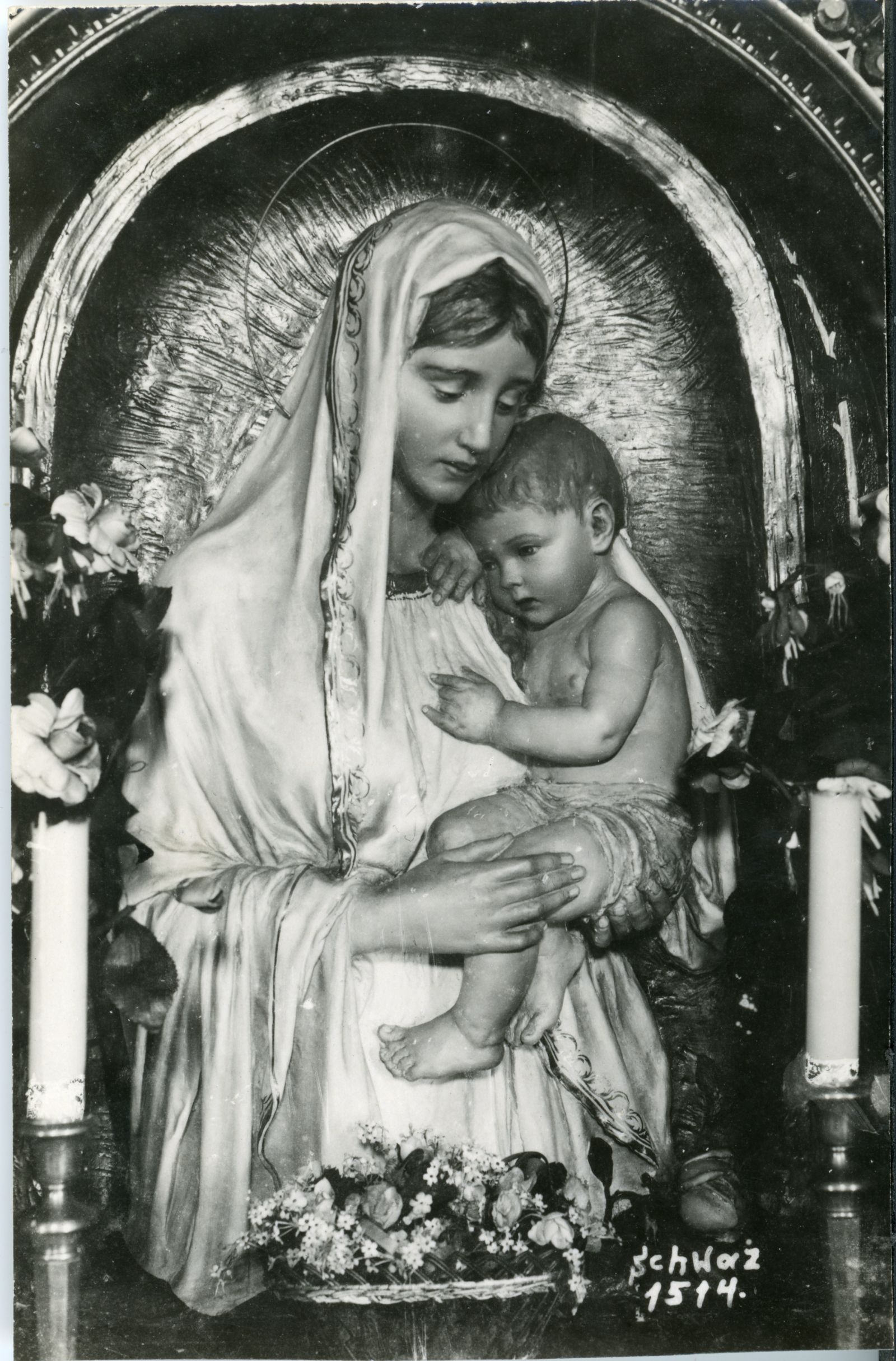 Altarbild, Maria mit Jesuskind, Kapelle am Arzberg