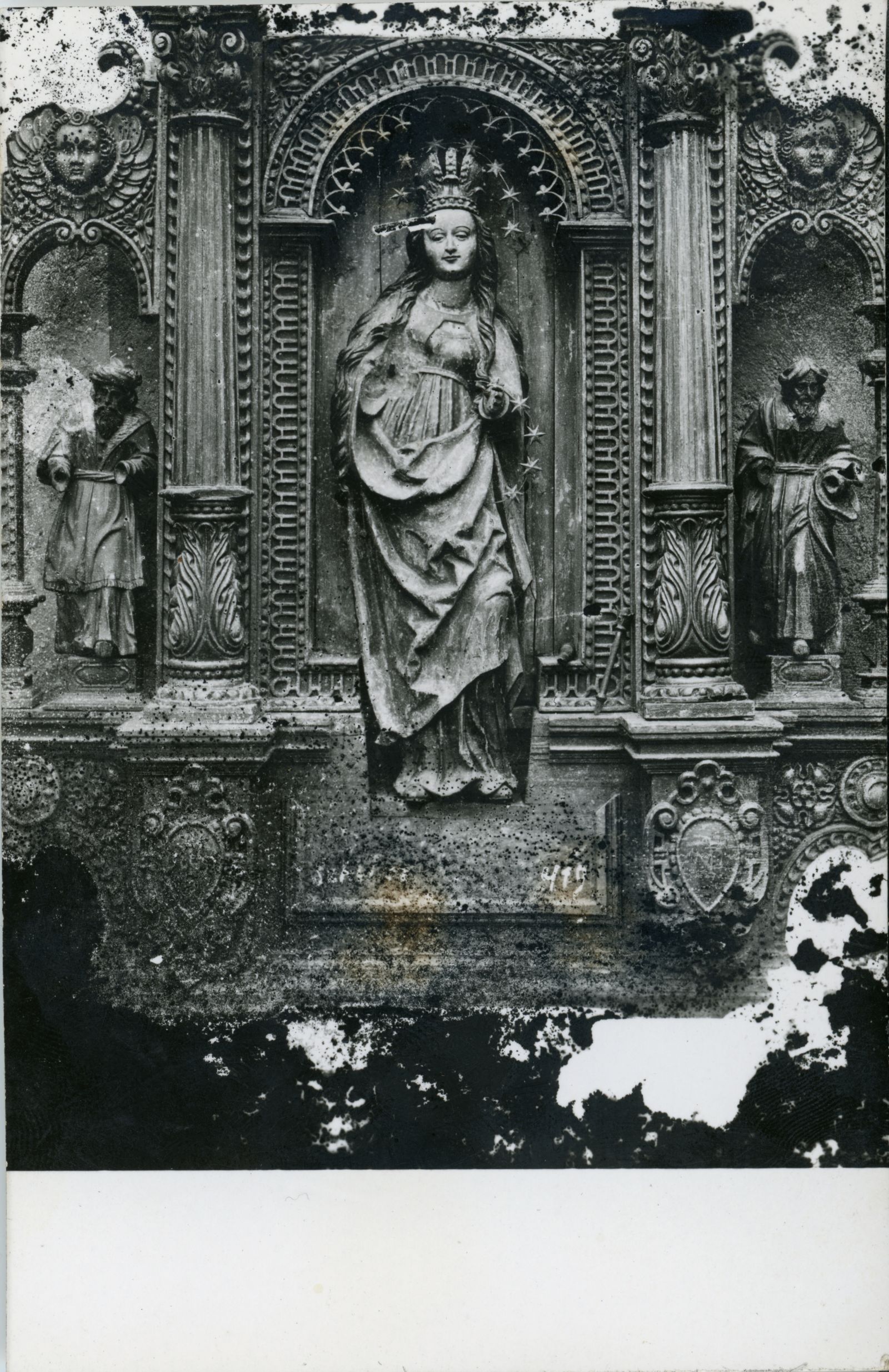 Renaissance Altar, Maria mit Sternenkranz, Sammlung Deng (Nagelschmied Hisl)