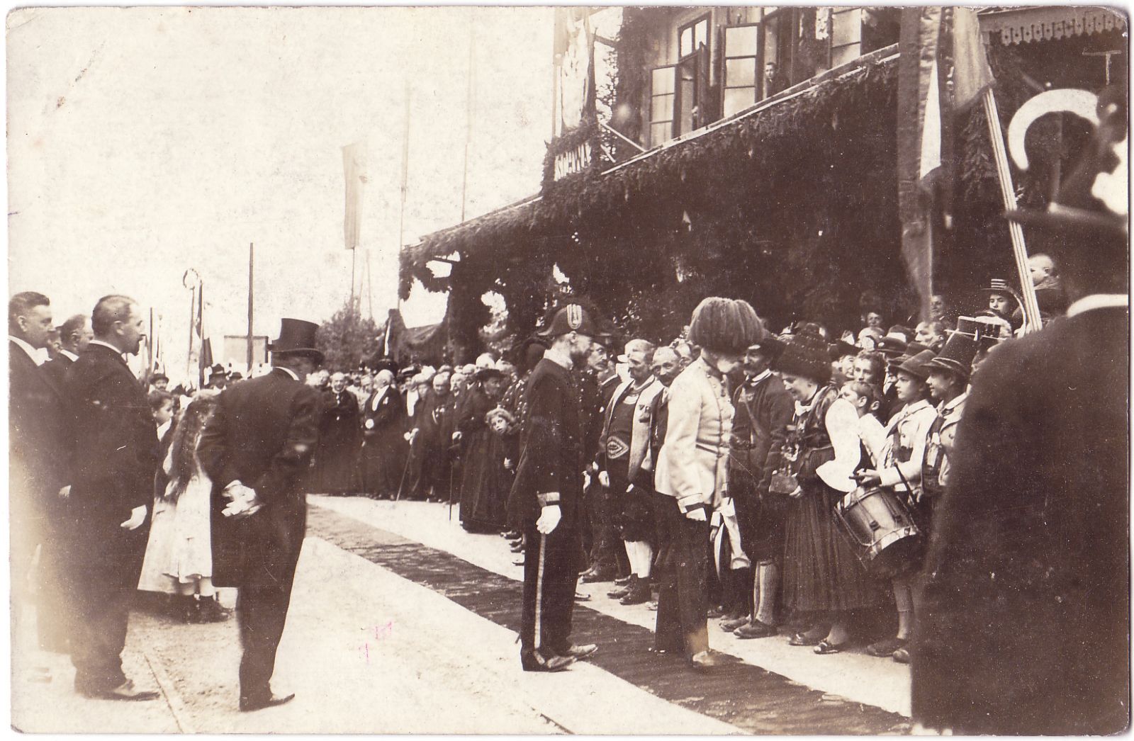 Kaiser Franz Josef in Schwaz