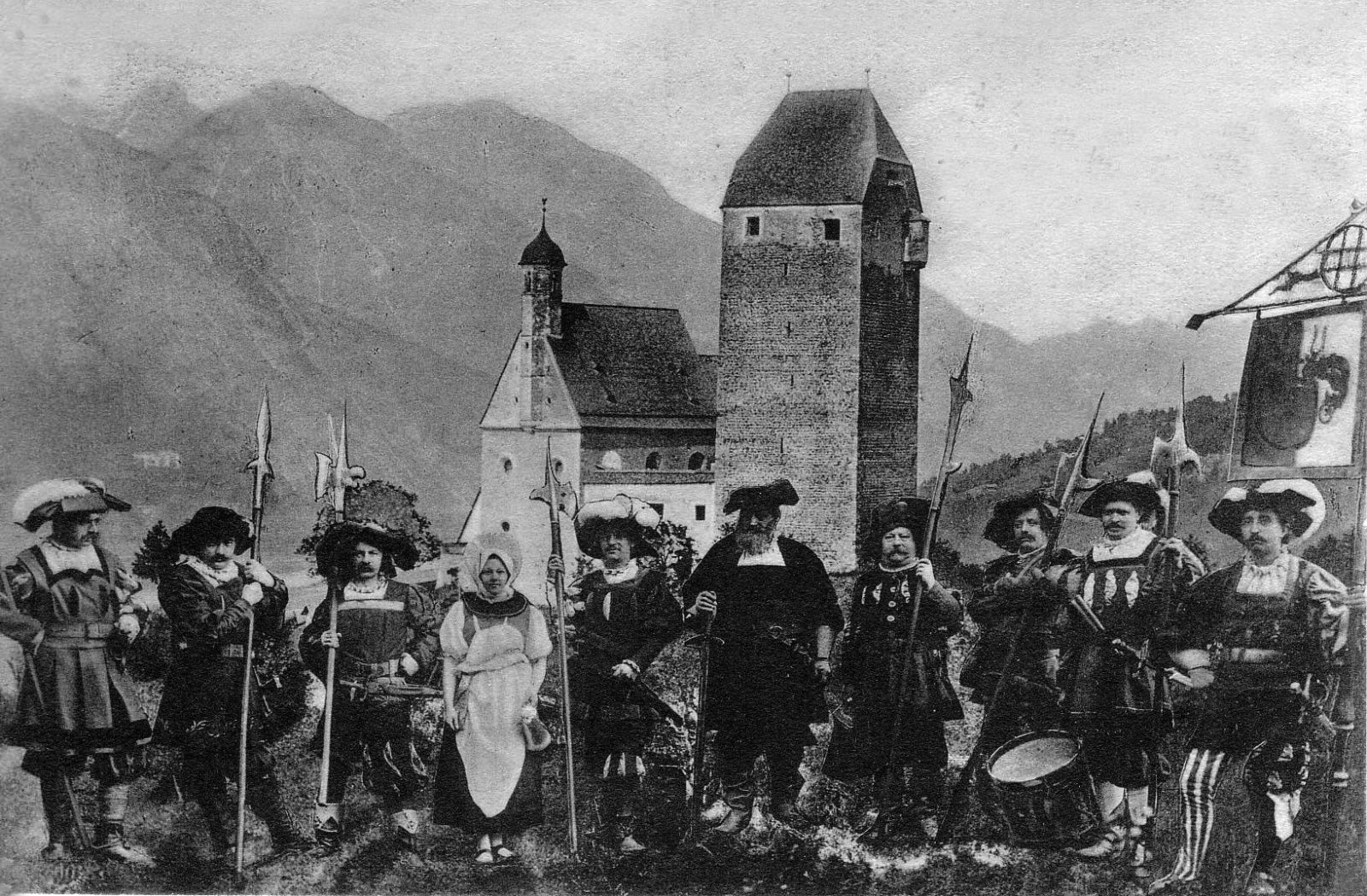 Schwaz Frundsbergfähnlein 1907