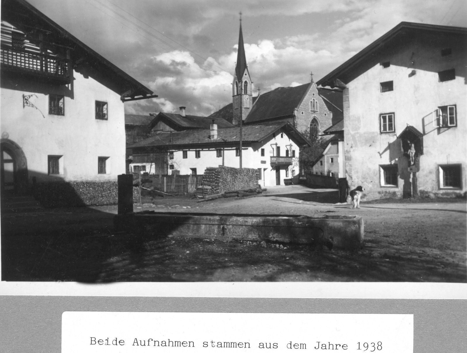 Stans Dorfbrunnen 1938