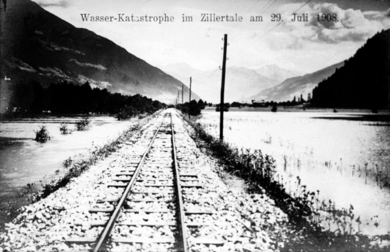 Zillertal Hochwasser 1908